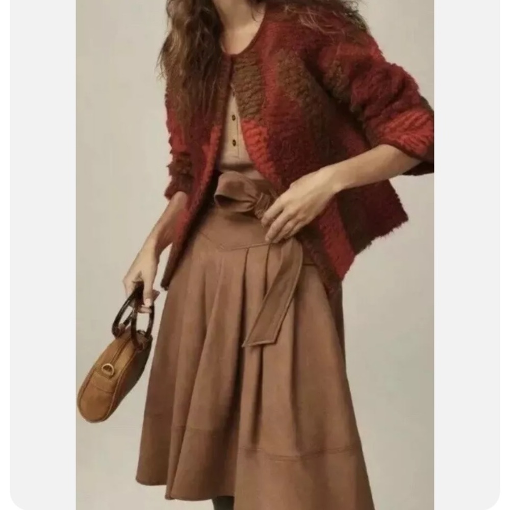 Akemi & Kin Suede Midi Skirt